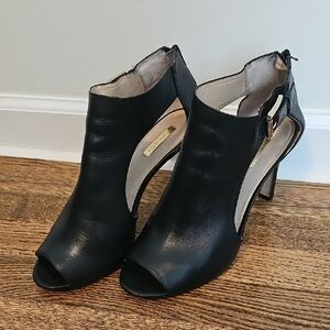 Louise et Cie Black Cutout Heeled Boots